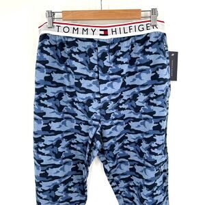 Tommy Hilfiger 100% cotton camouflage sleep lounge pants in blue Size L